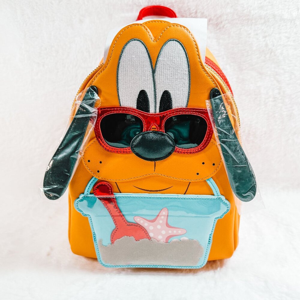 Pluto at the Beach Loungefly HT mini backpack NWOT